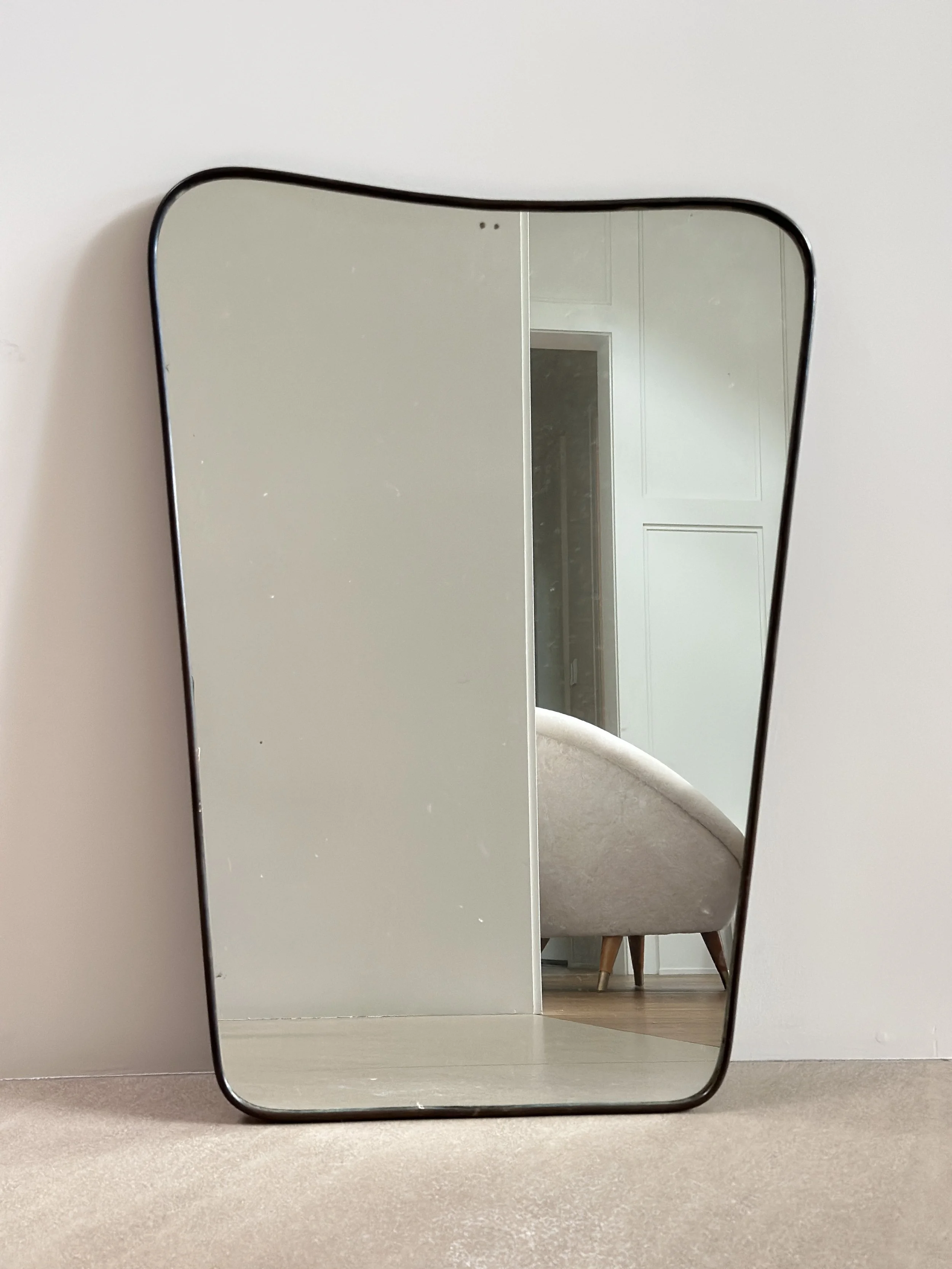 Italian Midcentury Patinated Mirror SOLD