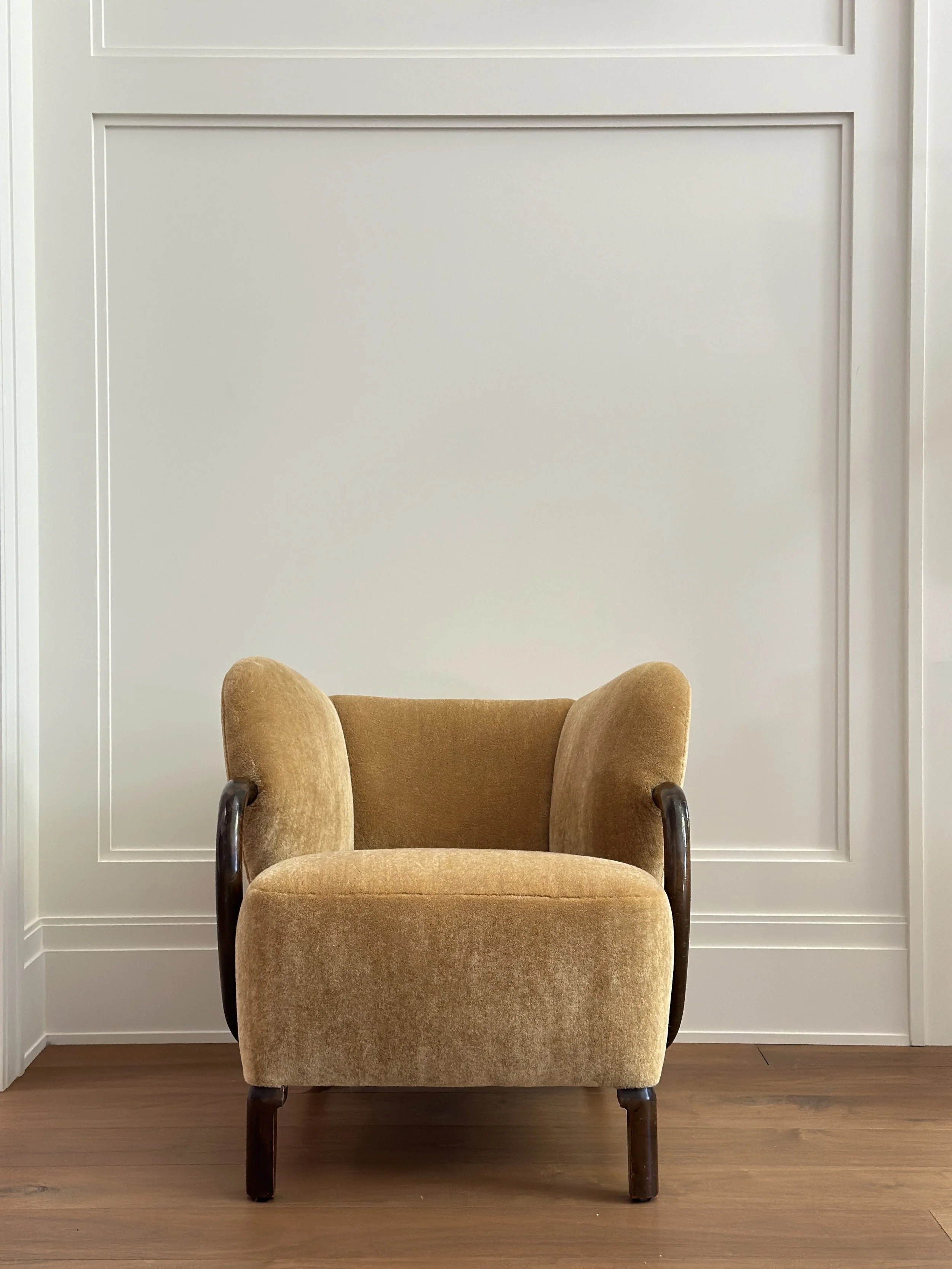 Viggo Boesen (attr.) Easy Chair, Denmark 1930s