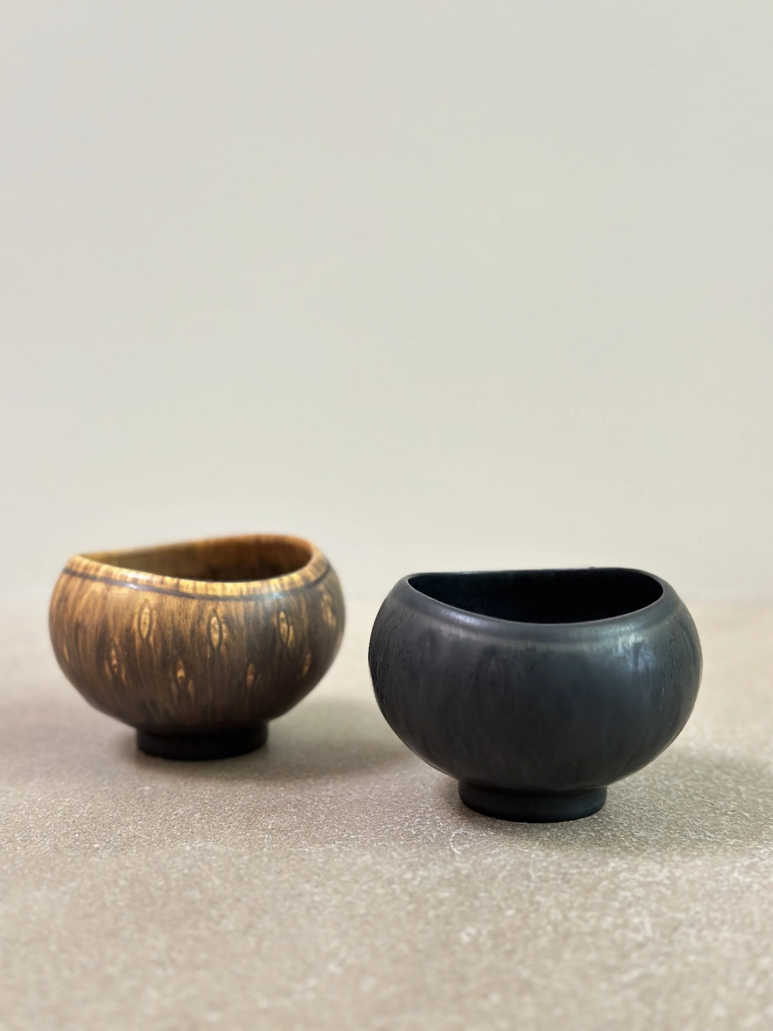 Small Footed Bowls by Gunnar Nylund, Sweden 1950s SOLD