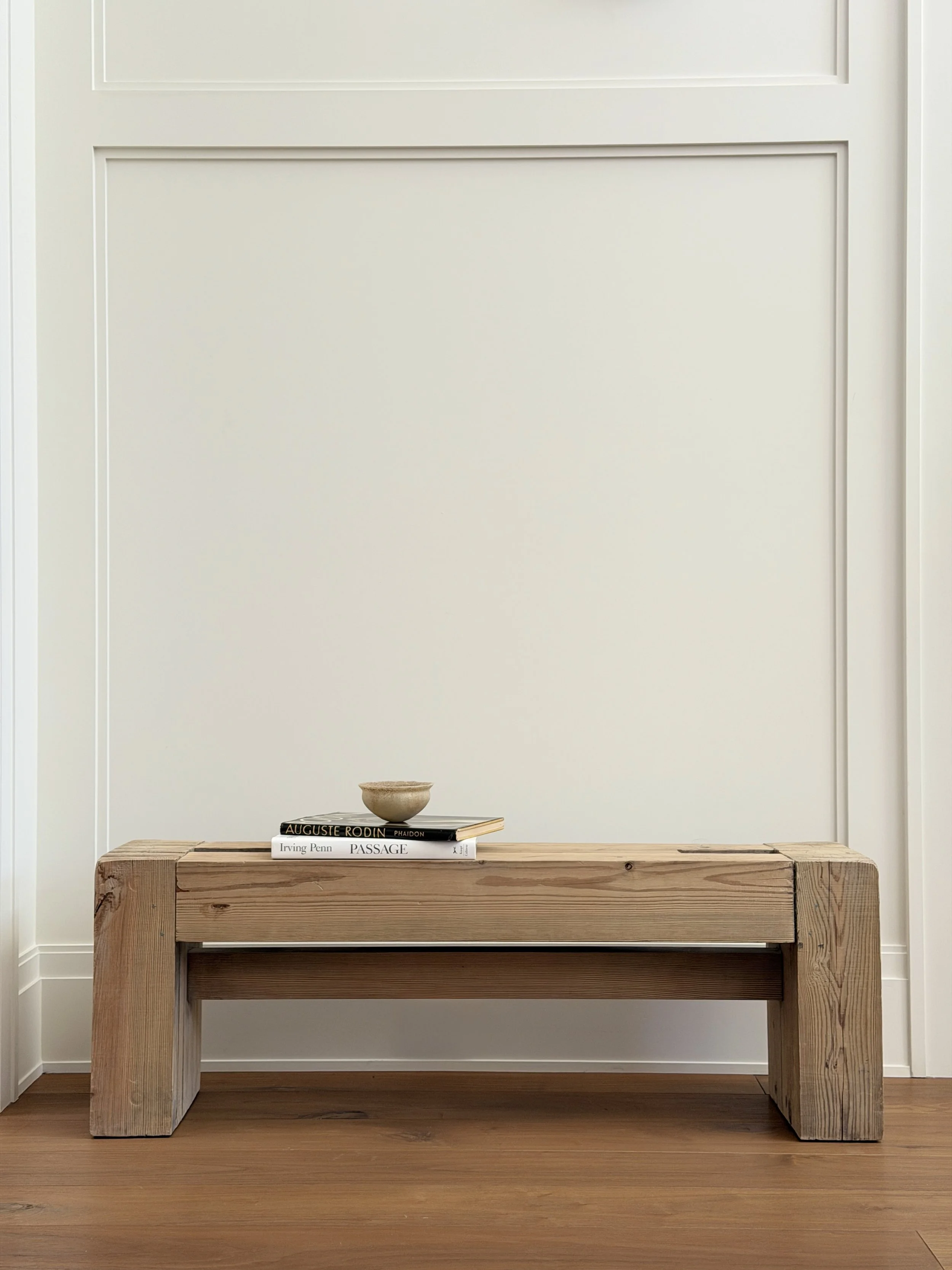 Pine Bench by Guy-Rey Millett for Jean Prouve, France 1960s (Pair Available)