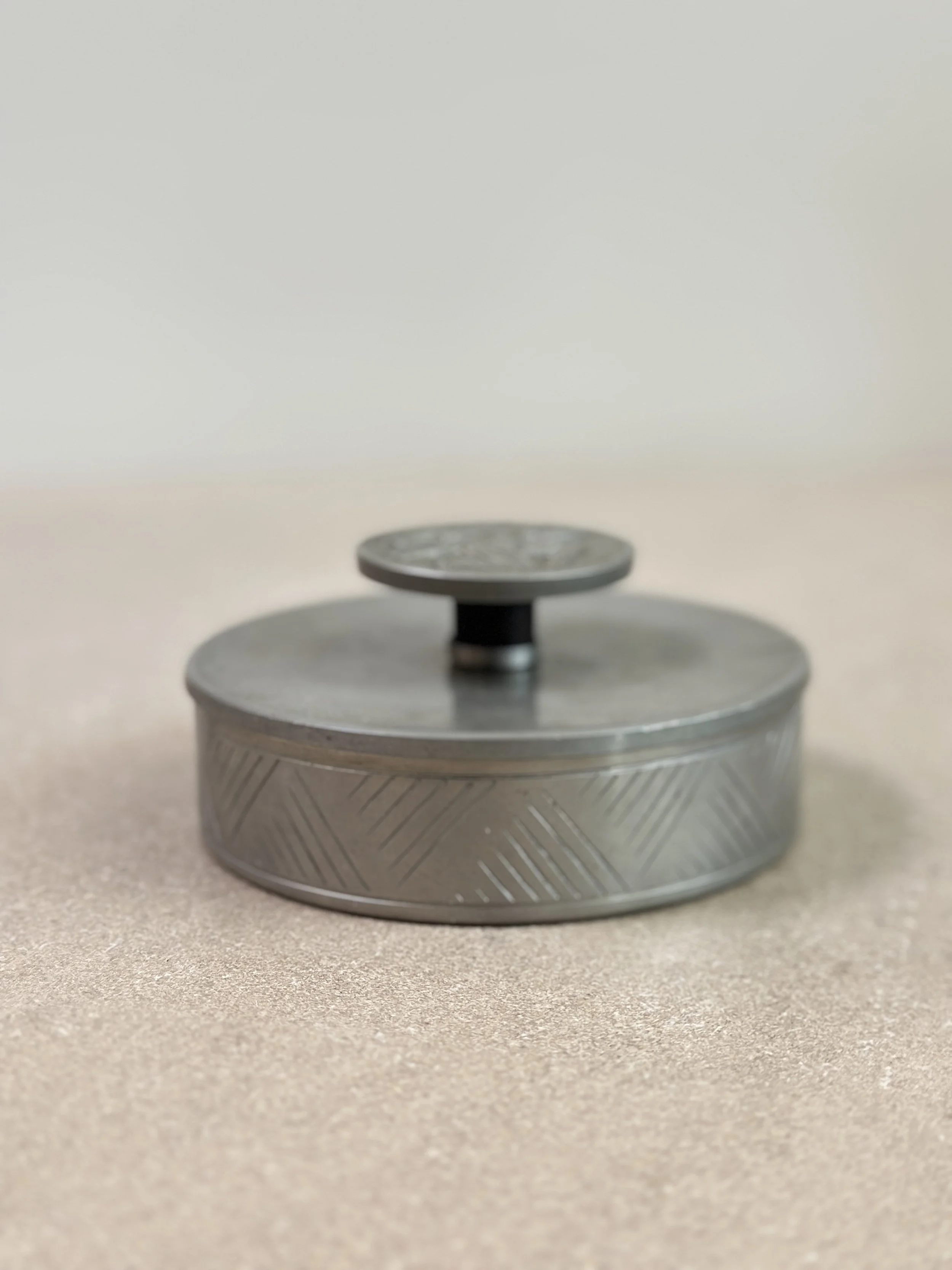 Pewter Box from Ystad, Sweden