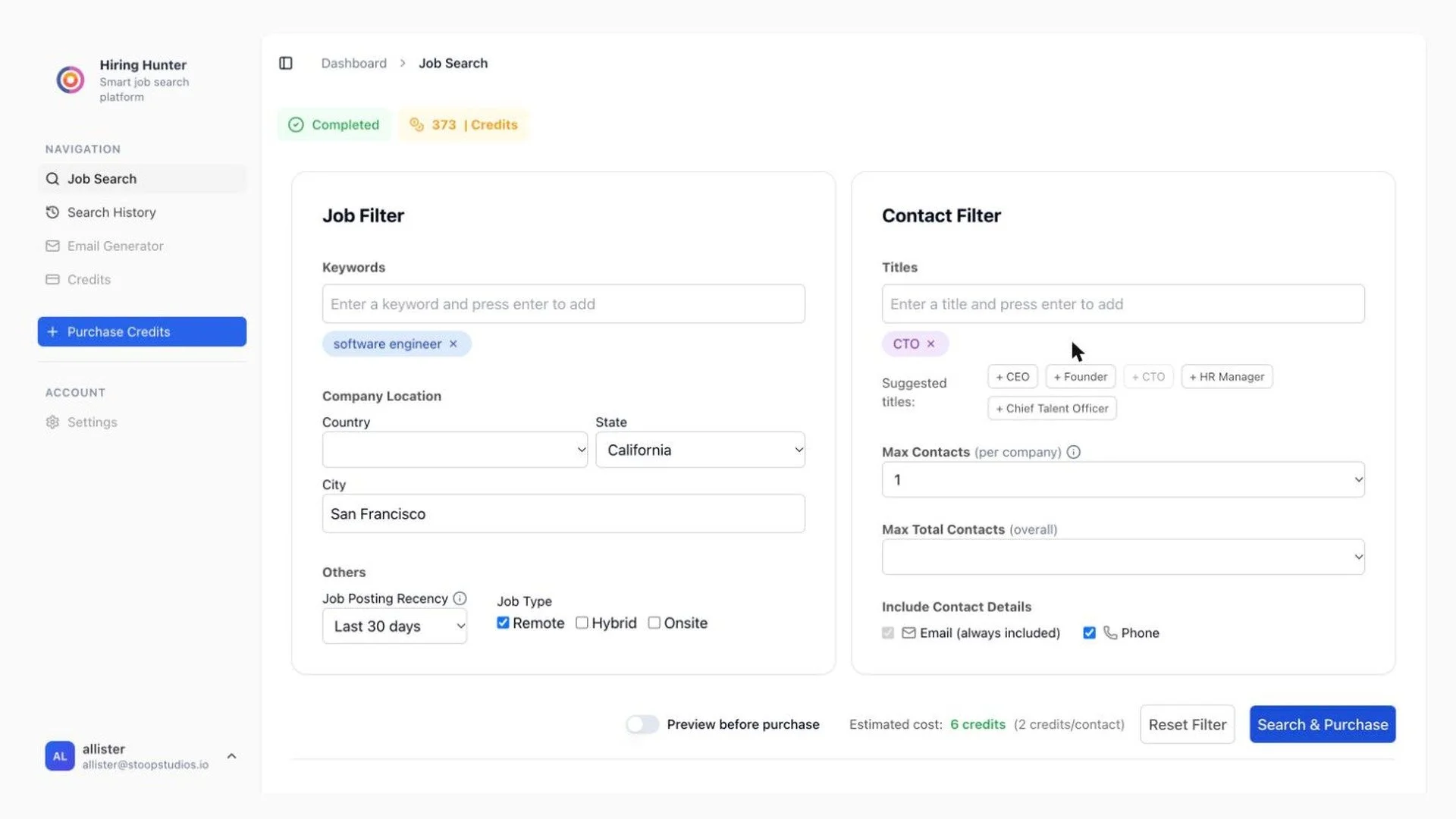 Hiring Hunter: AI-powered lead generation for staffing agencies
