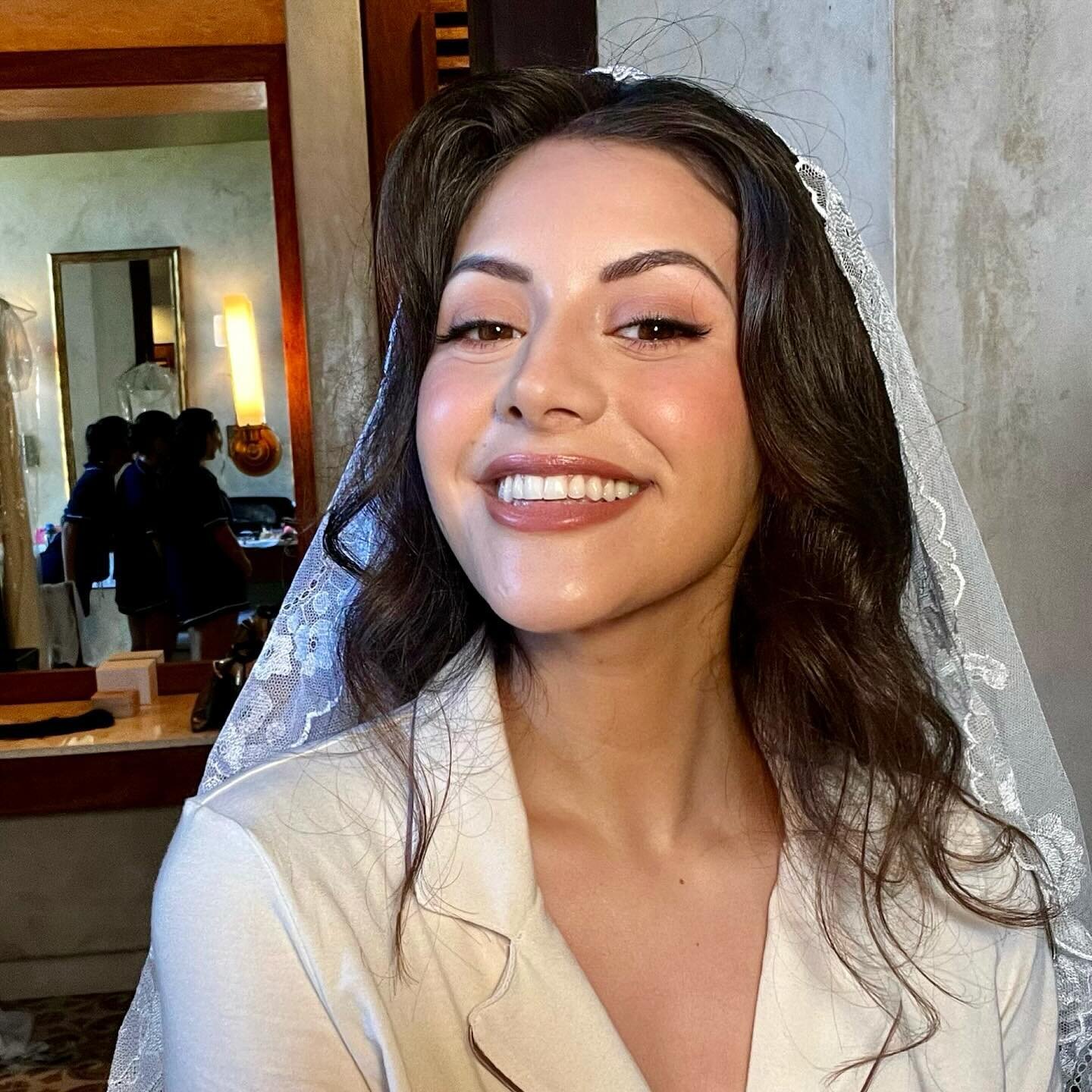 Maquillaje para la novia m&aacute;s hermosa @anai_srm 👰🏻&zwj;♀️🤍