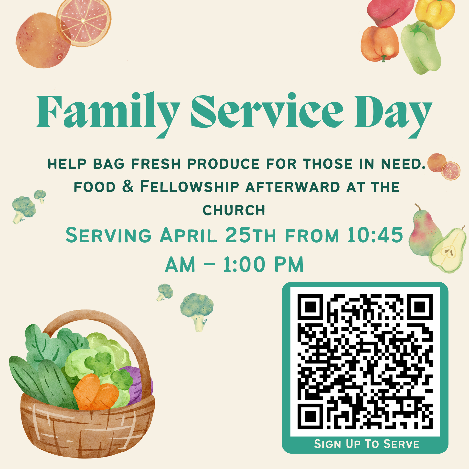 Church Family Service Day