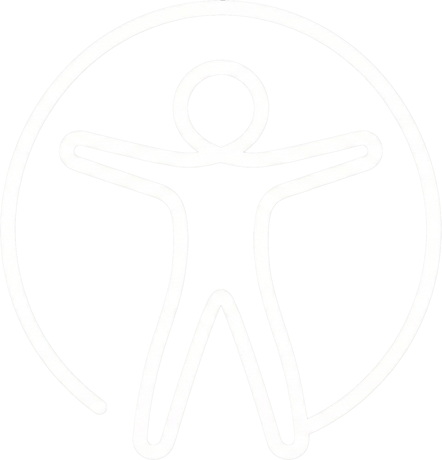 Symbool voor toegankelijkheid en rolstoelgebruikers.