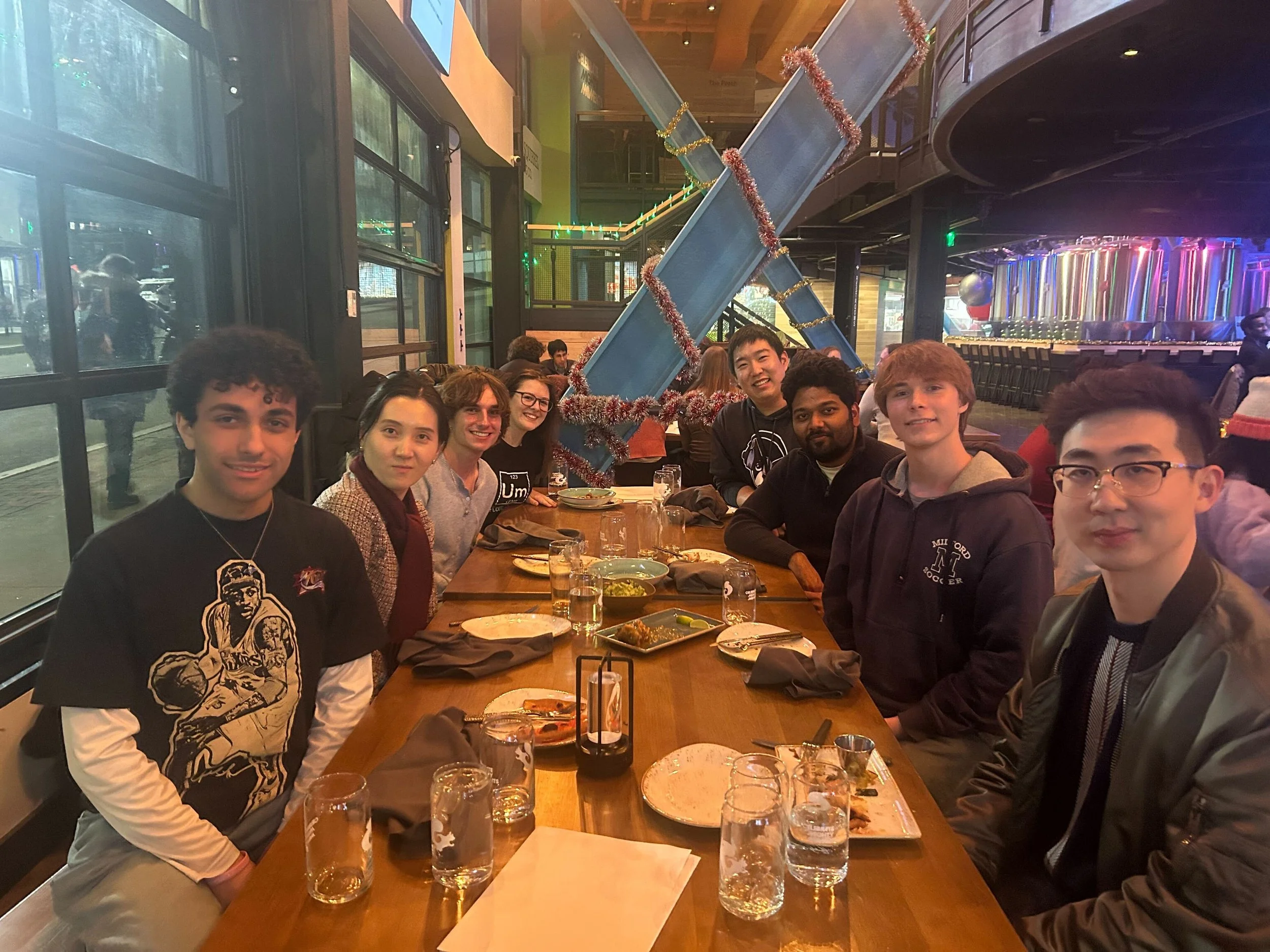 December 2025: We celebrated Theo’s outstanding work this semester and a highly productive year. You will be greatly missed, Theo!