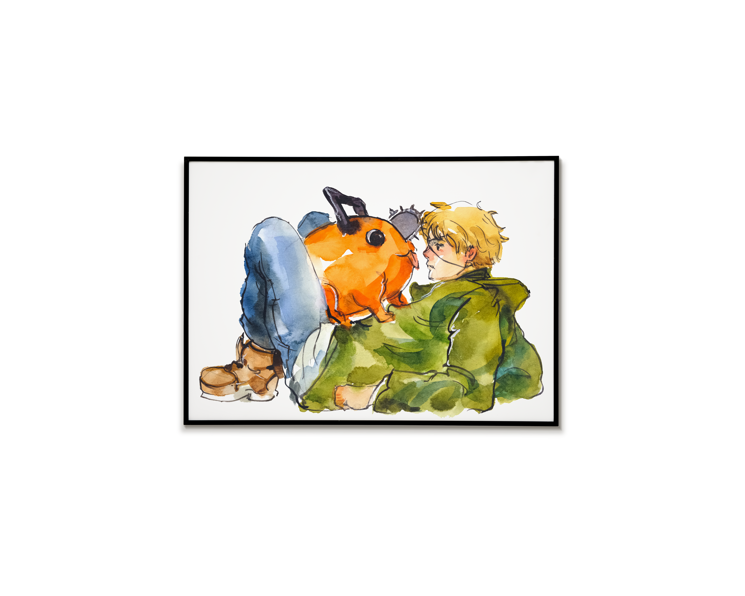 Pochita and Denji