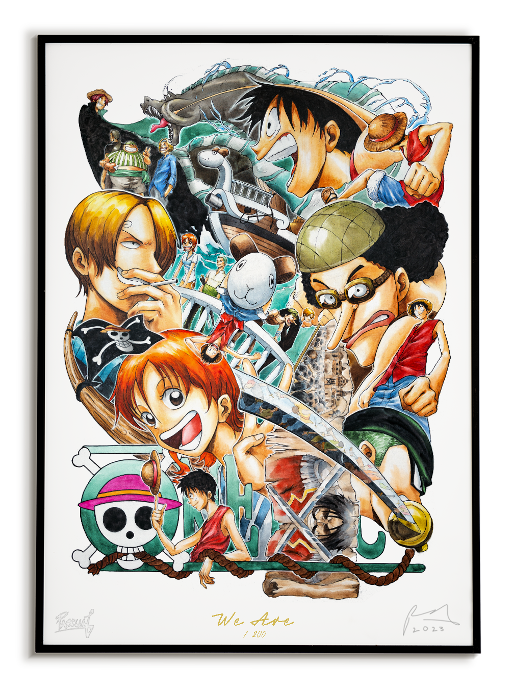 One Piece Going Merry design - Firze Crescent Art - Digital Art,  Entertainment, Television, Anime - ArtPal