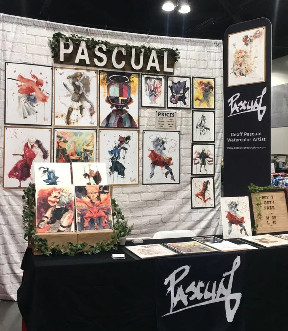 A Beginners Guide to Artist Alley What to Bring to Your First Convention — Geoff Pascual