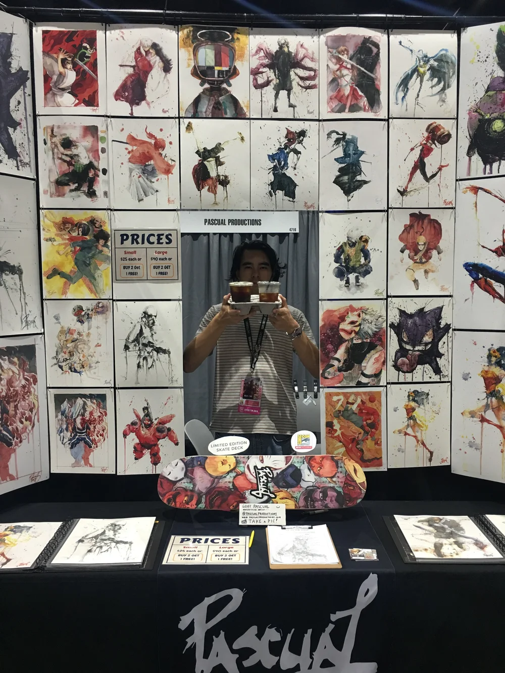 A Beginners Guide to Artist Alley What to Bring to Your First Convention — Geoff Pascual