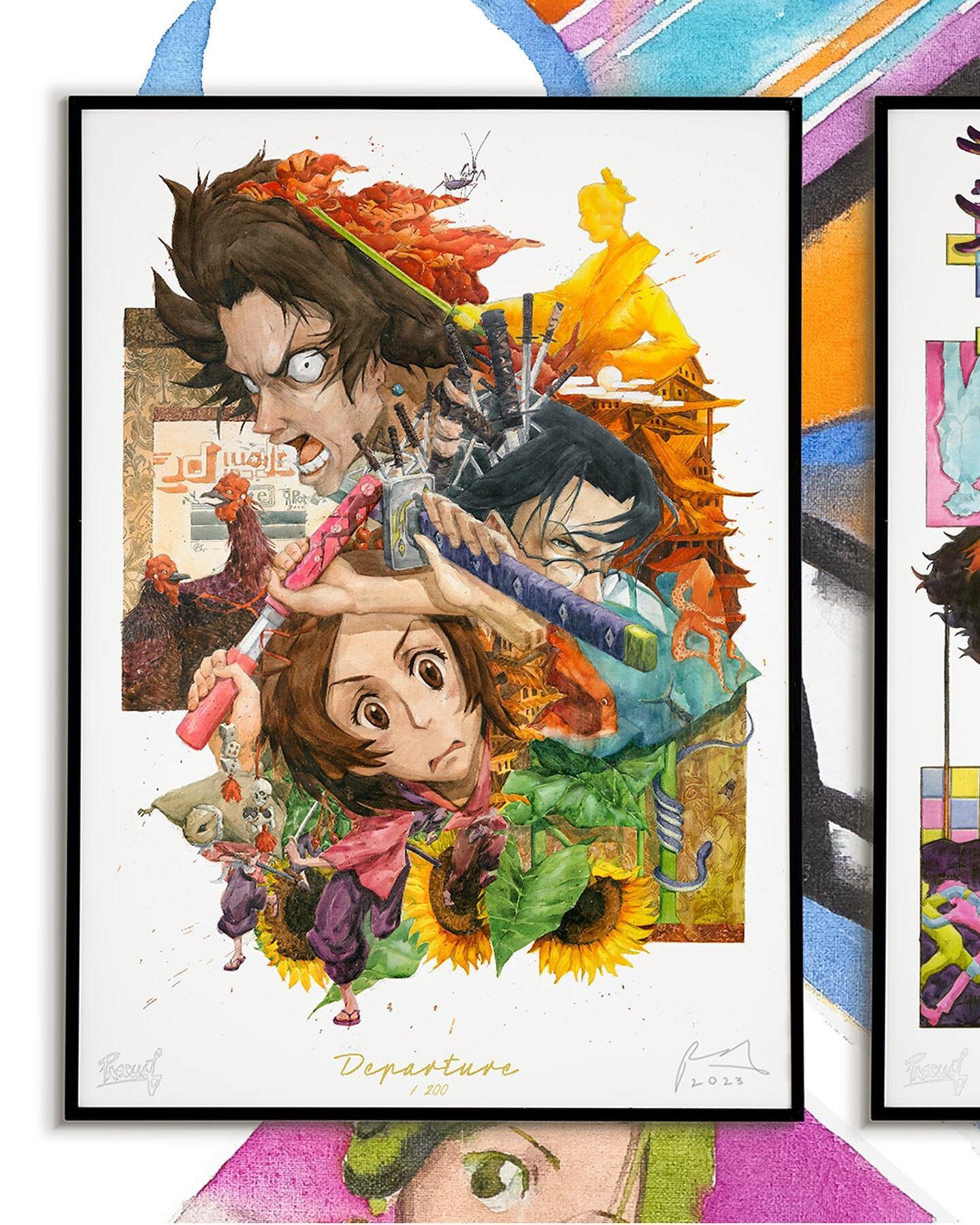 🎨 All 6 Introduction prints are currently available in my shop until tomorrow!

✨&ldquo;Introductions&quot; Represents the opening sequences of various iconic anime. These paintings showcase vibrant colors and expressive energy in a harmonious colla