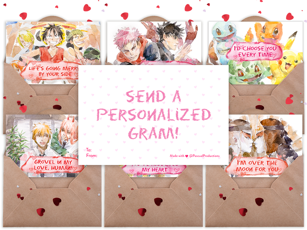Personalized Valentine's Gram
