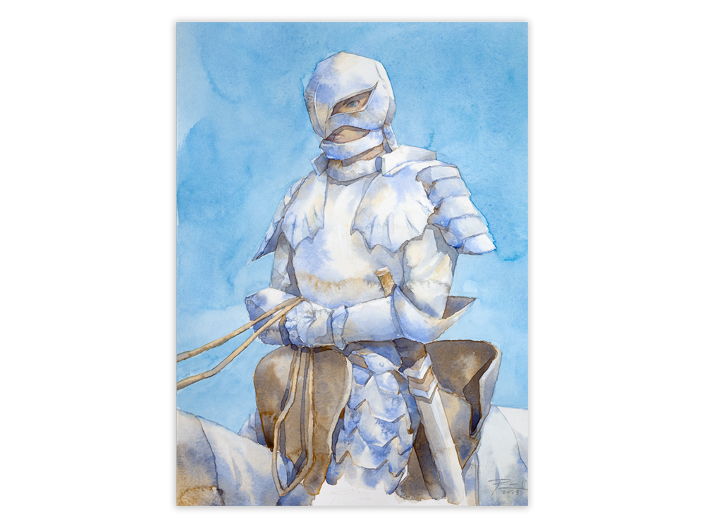 Knight Art Print