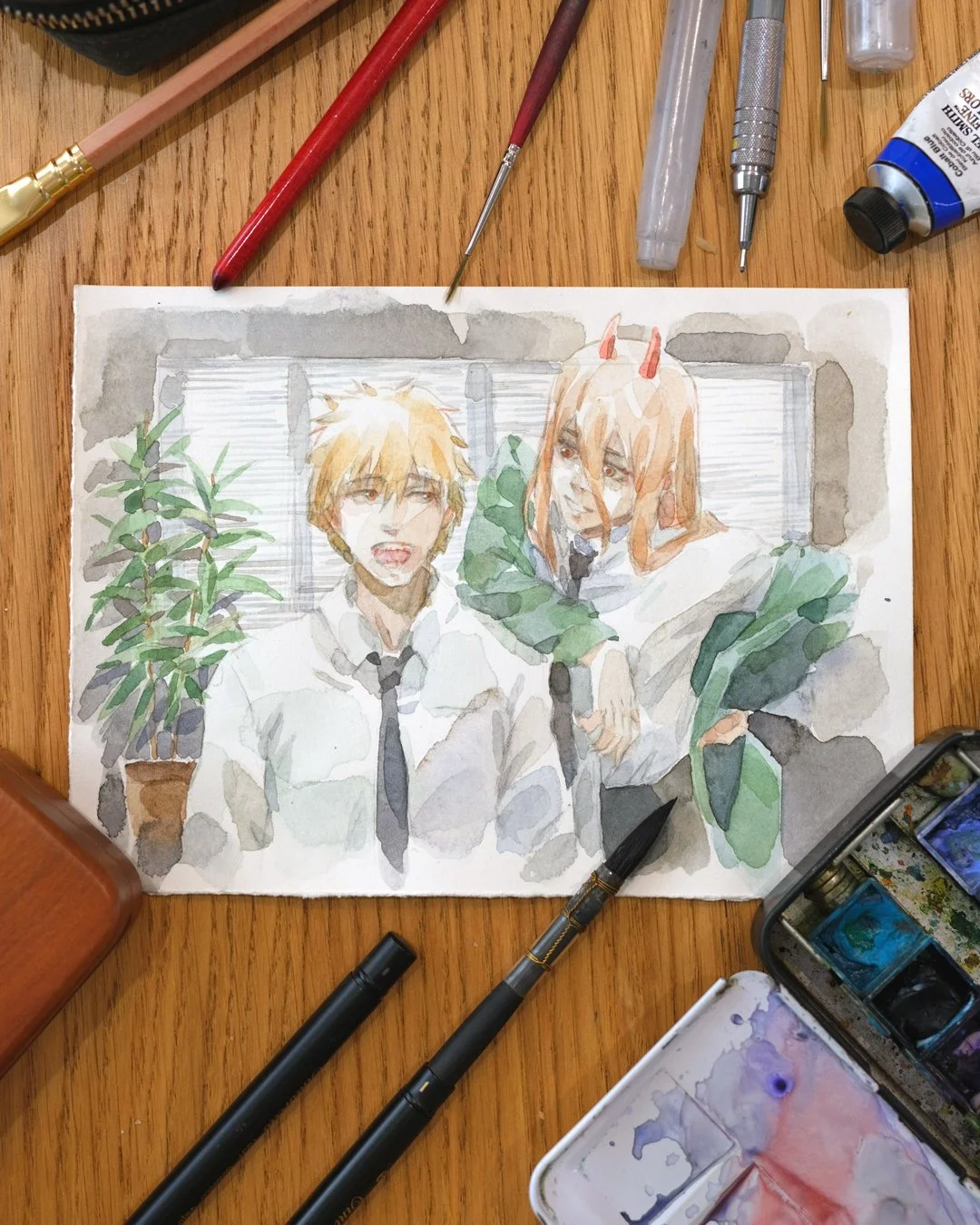 Denji and Power Original