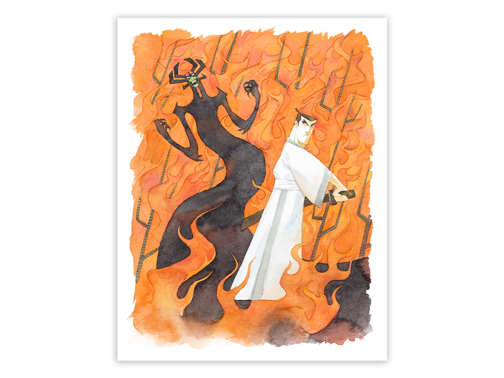 Samurai Jack Art Print