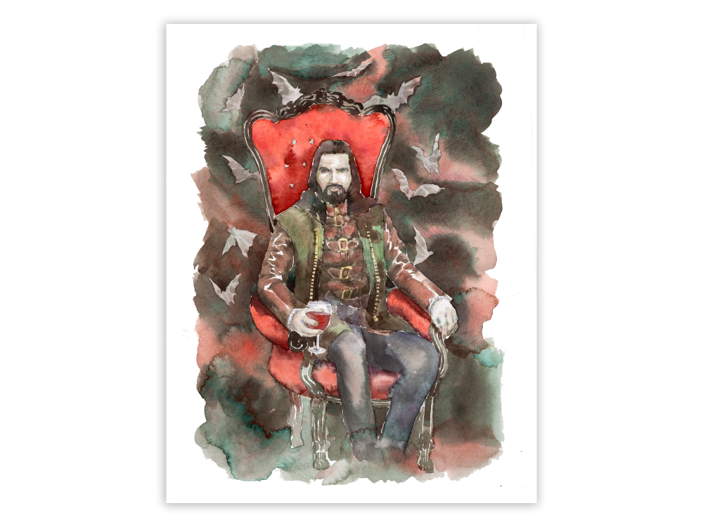 Vampire Art Print