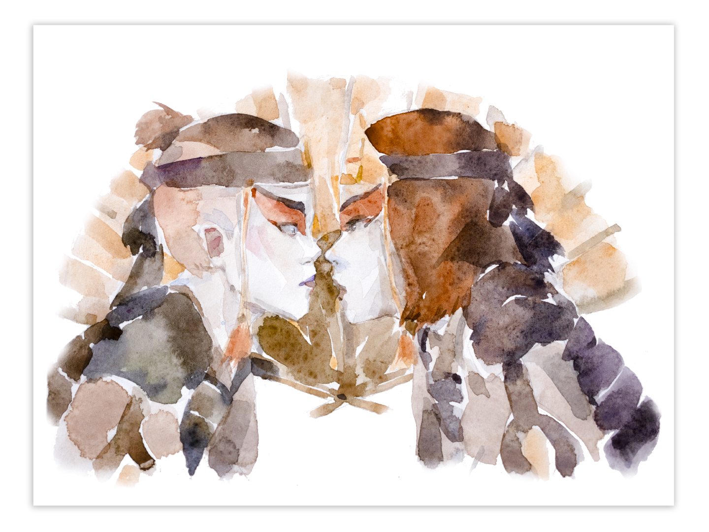 Sokka and Suki Print