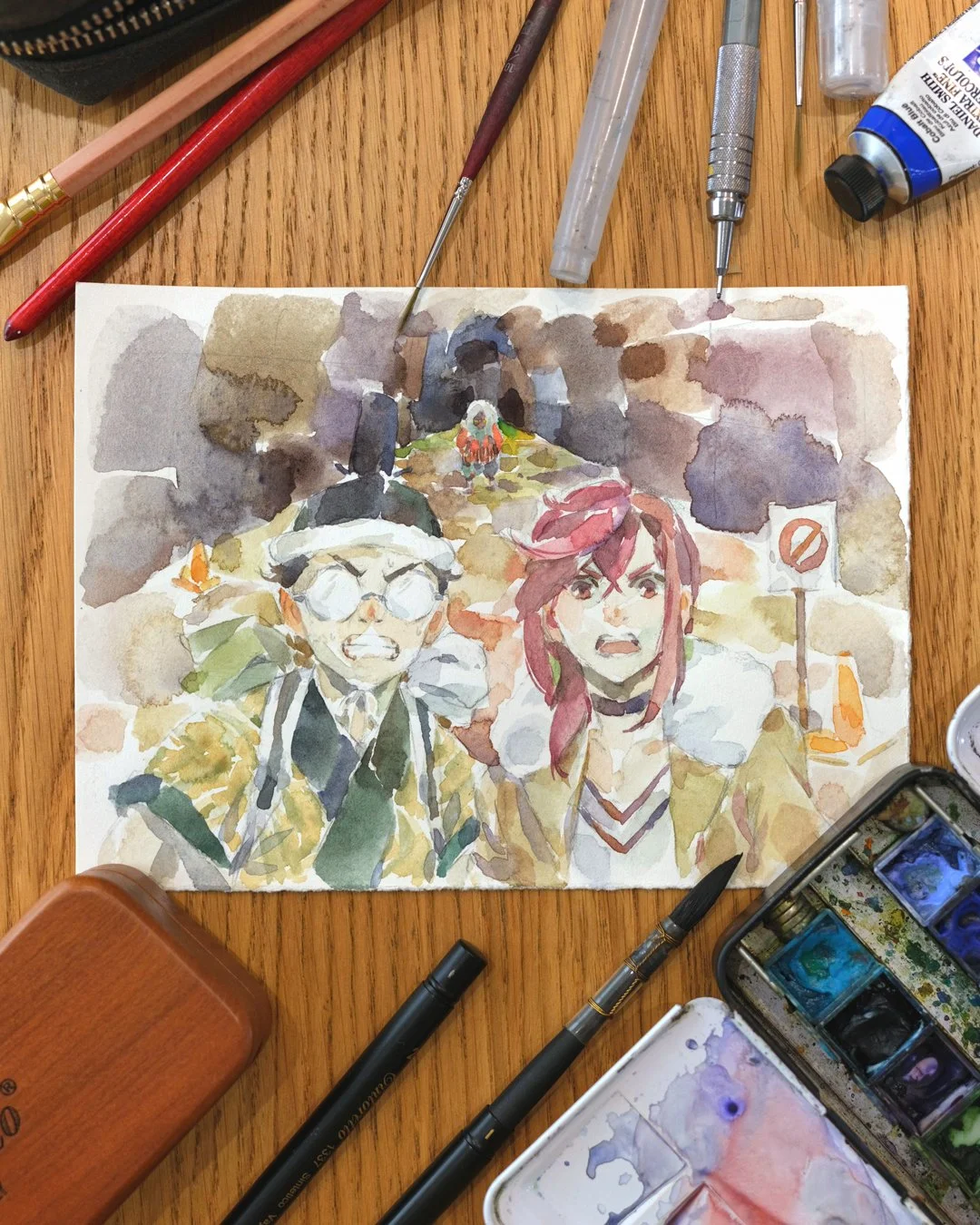 Momo and Okarun Original