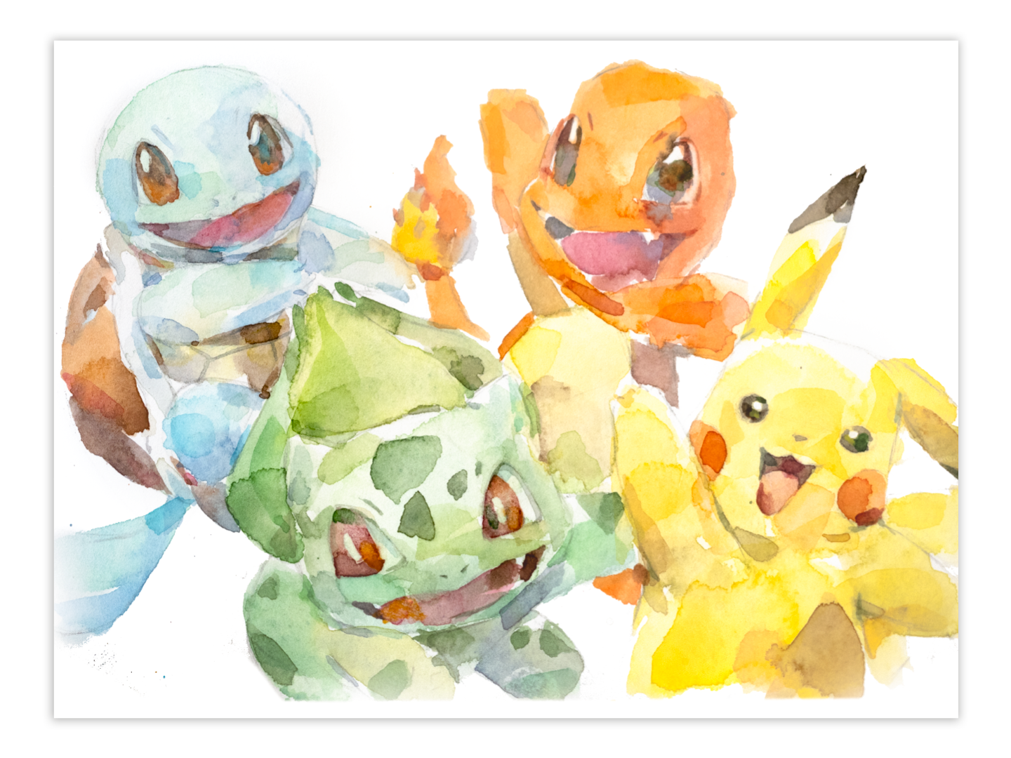 Pokemon Starters Print