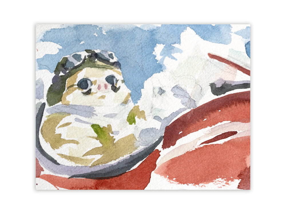 Porco Rosso Art Print
