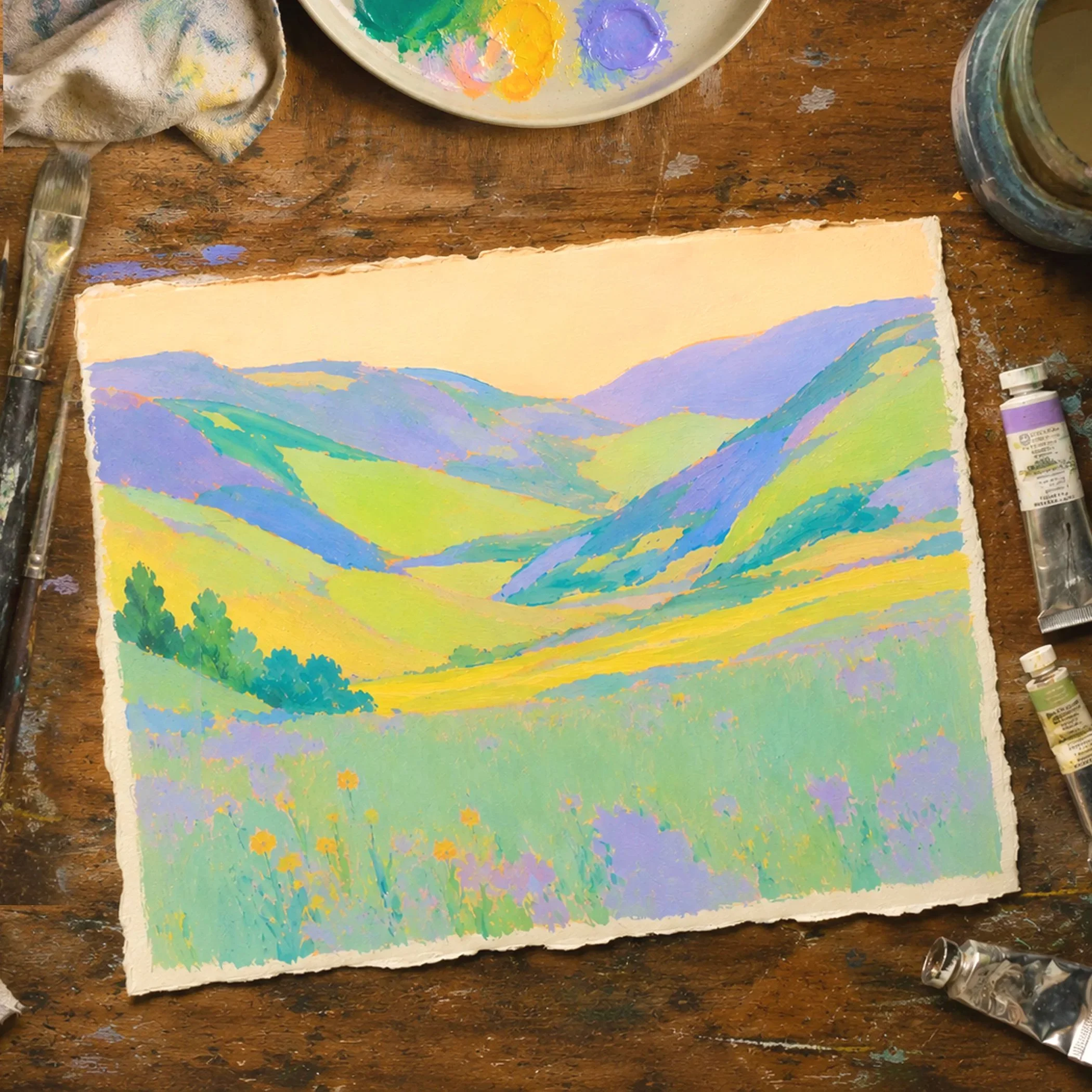 Color Field Meadows Aug 9th