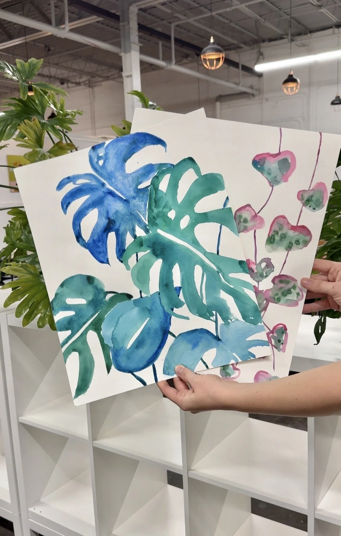 Tropical Plants in Watercolor Feb 3rd 6:30 - 8:30pm