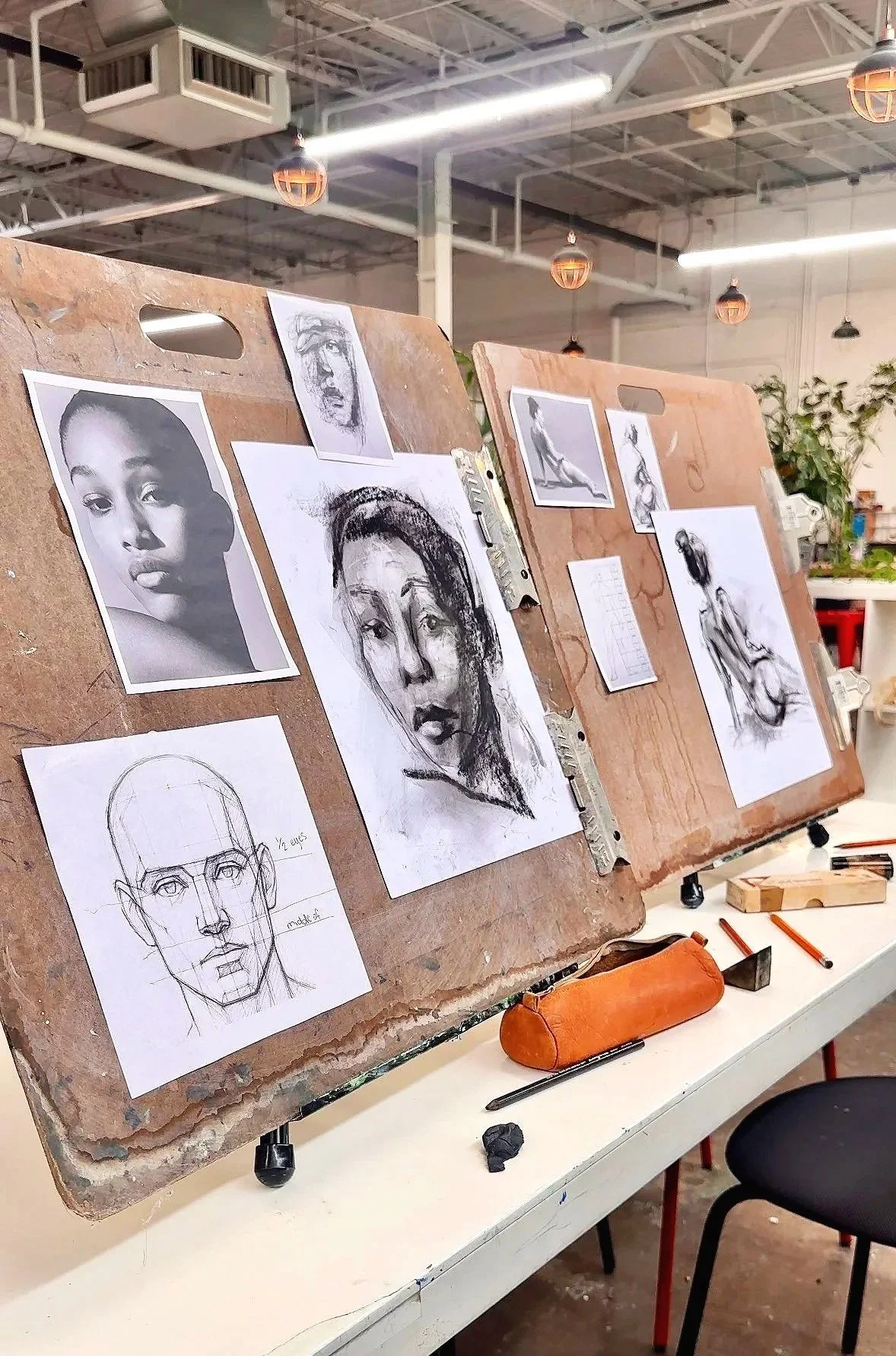 Charcoal Portraits and Figures Oct 22nd and 29th