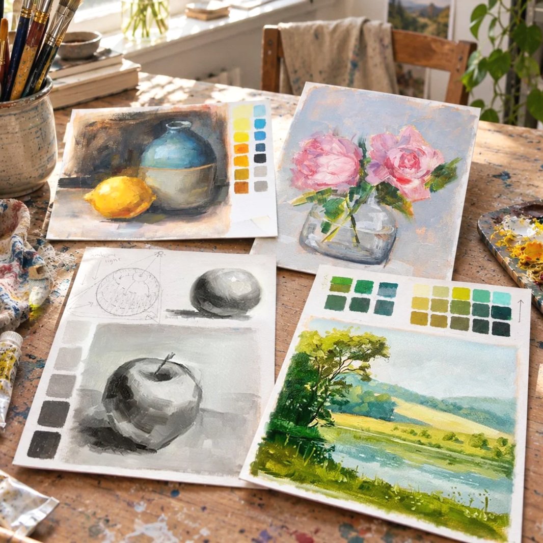 Oil Painting 101 in October