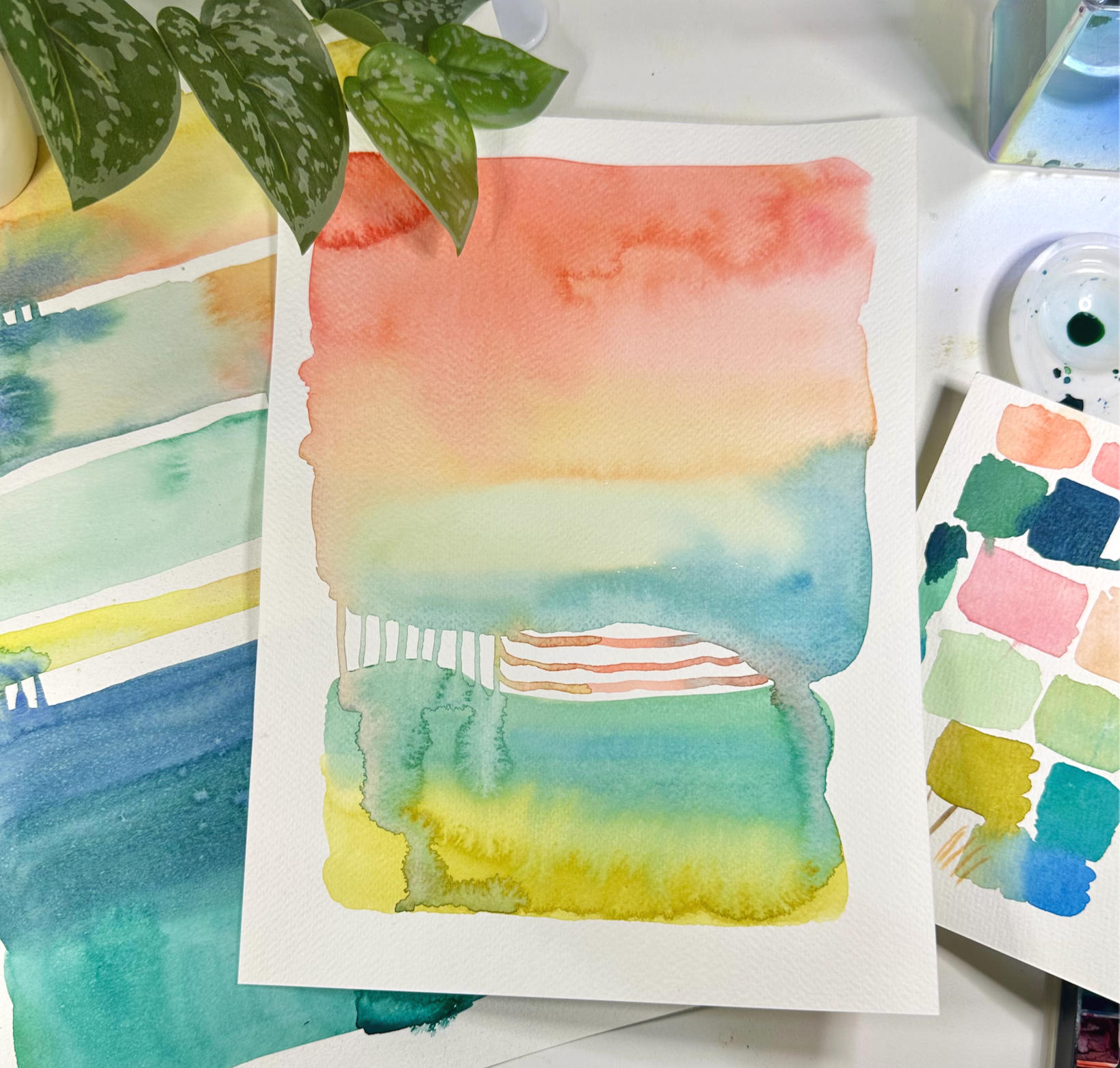 Color Bloom Abstracts  Feb 22nd 2 - 4pm