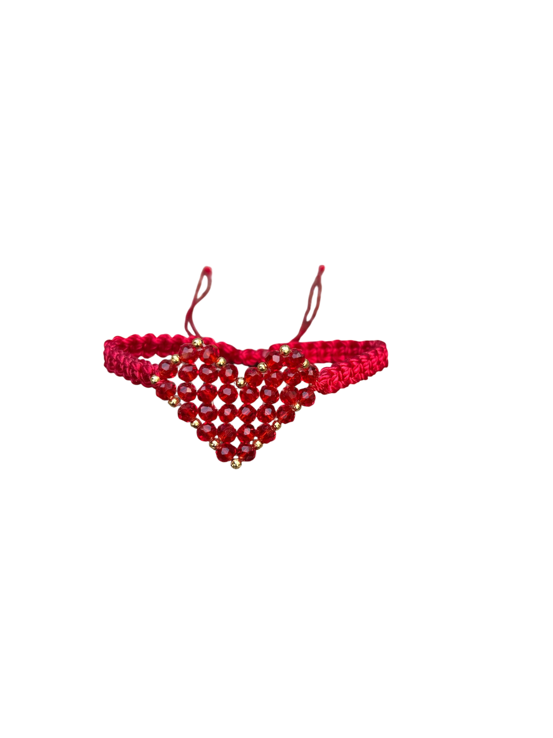 Crystal Heart Bracelets