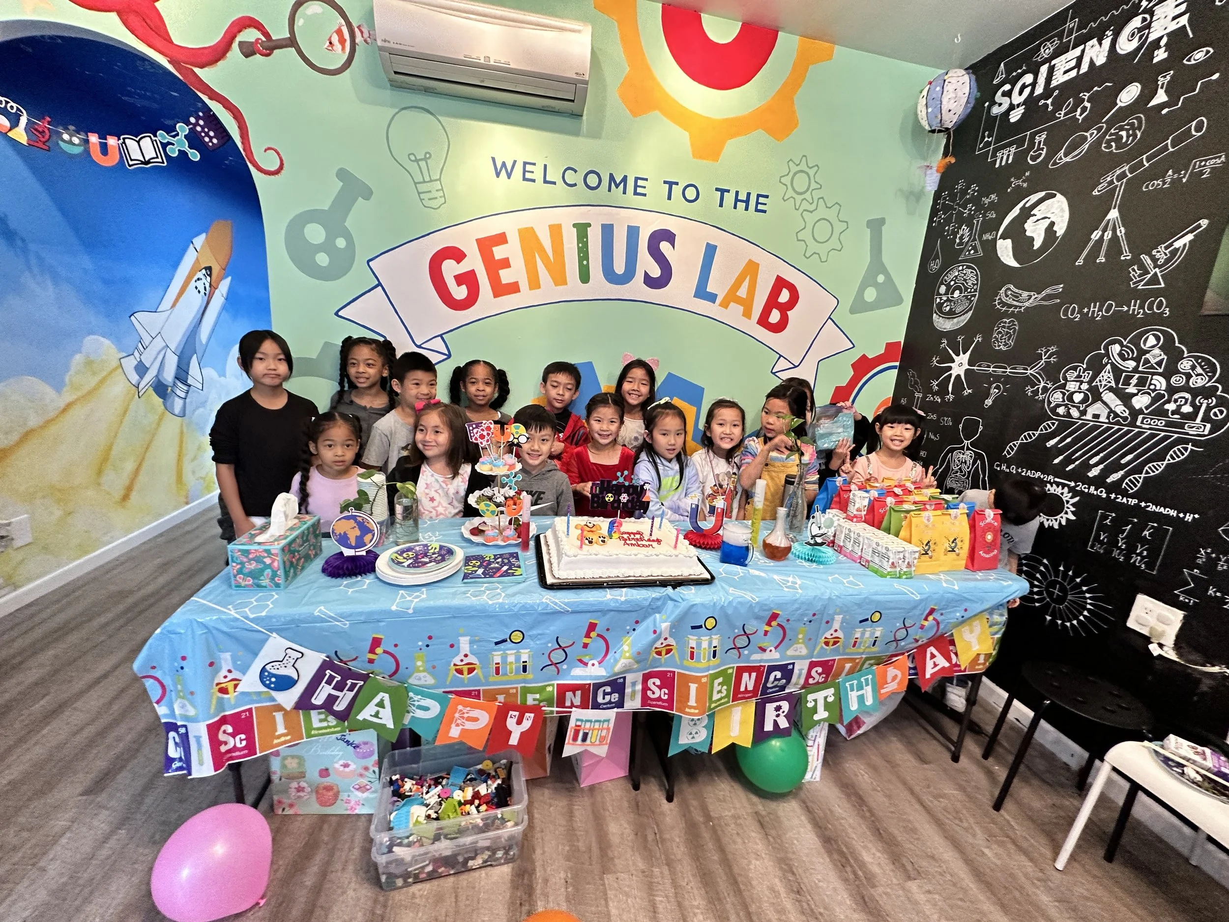 How to create best science party?