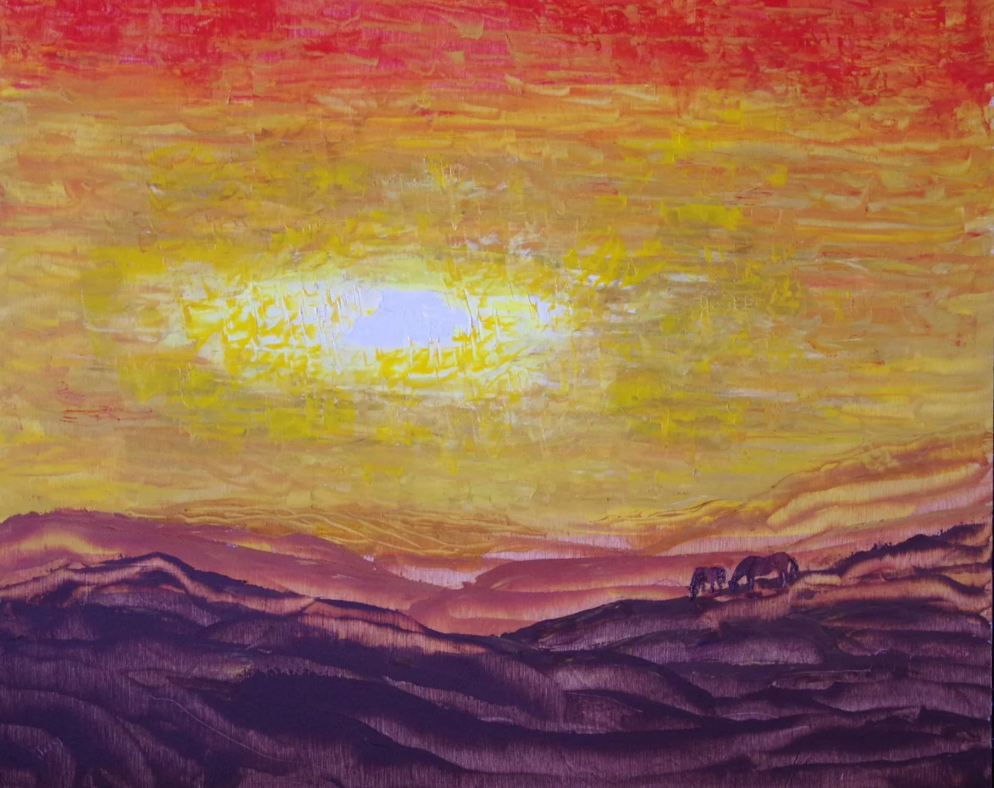 Horses in the badlands.JPG