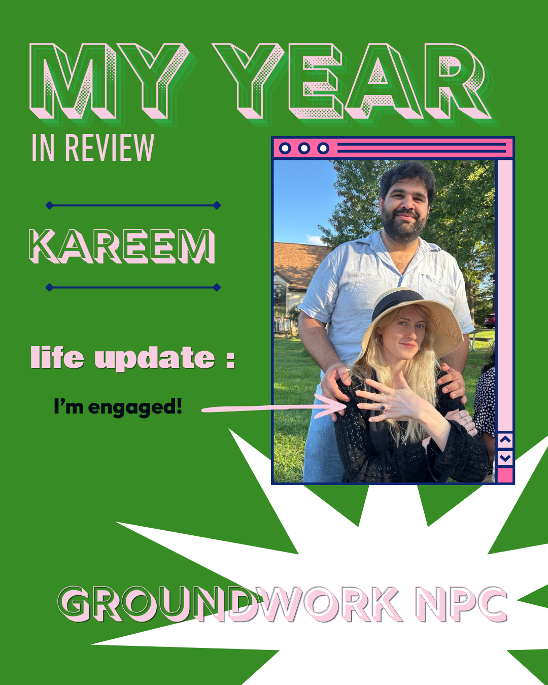 Groundwork NPC Reflections on One Year: Kareem E.