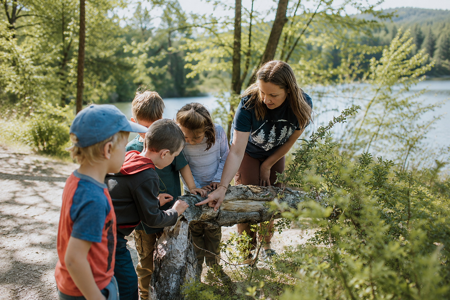 First day of Wednesday classes at Eagle Greenbelt: Adventurers, Trackers, and Trailblazers!