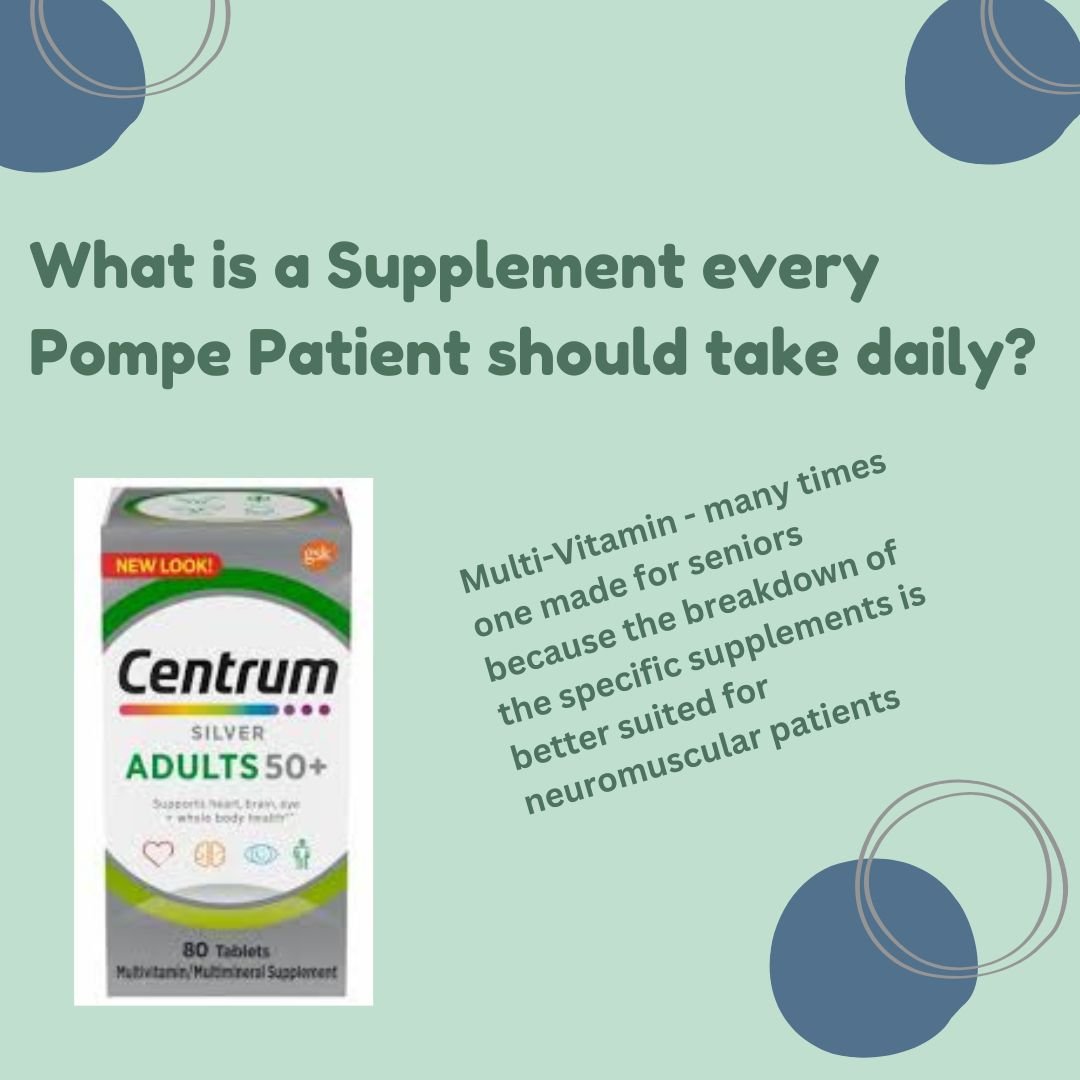 Attention all! If you're considering a multivitamin, especially for those with neuromuscular diseases, a senior formula might be the way to go. These vitamins often have higher levels of nutrients crucial for muscle health and overall well-being, lik