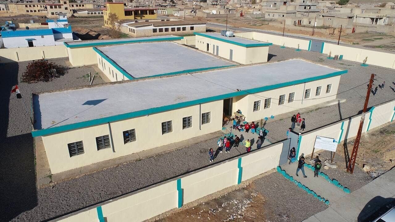Nadia's Initiative Rehabilitates and Reopens Al Salam Primary School in Tel Qasab