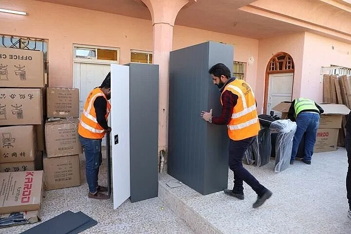 Nadia's Initiative and USAID Provide Sinjar Schools with Furniture and Supplies