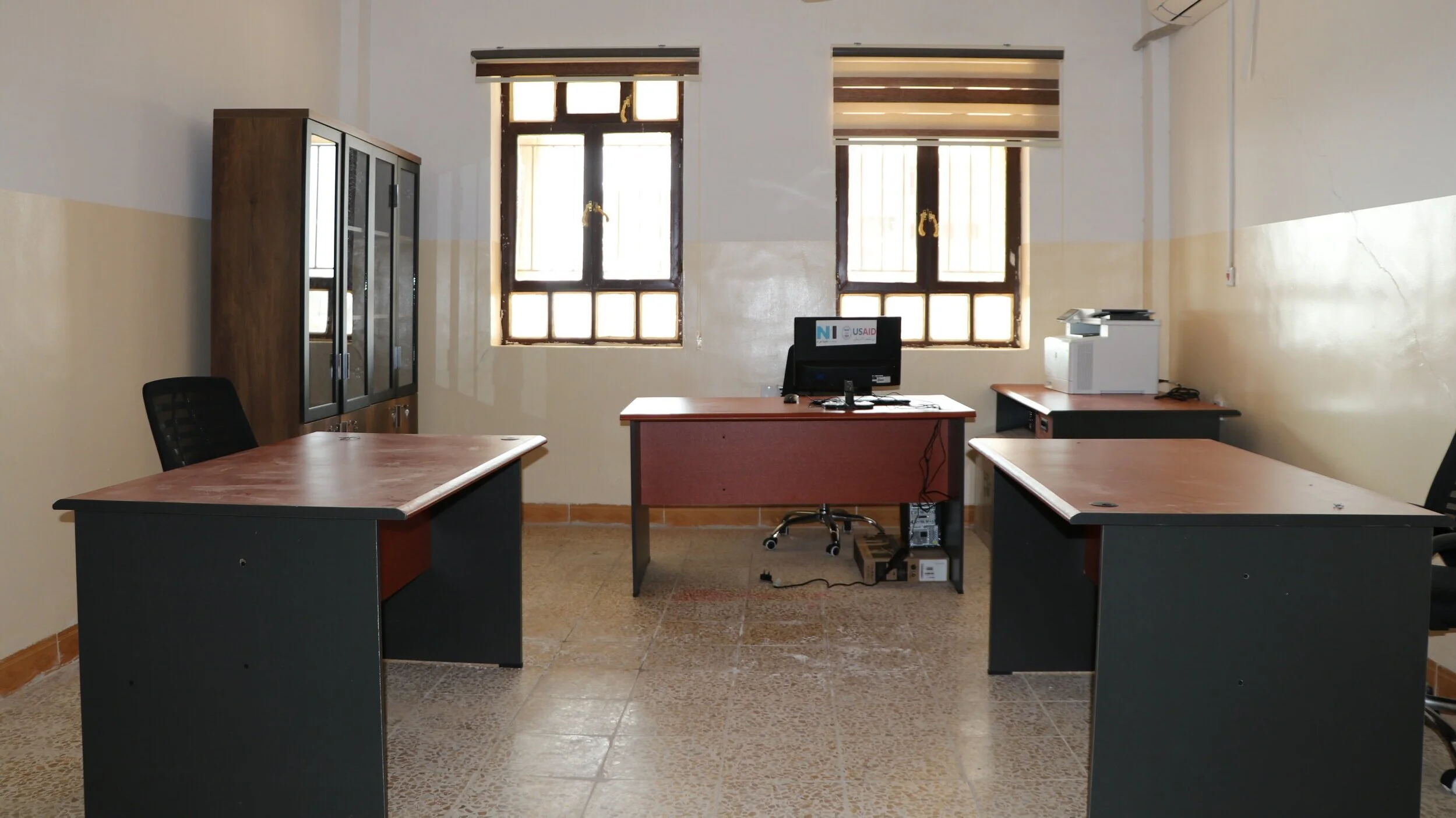 Nadia's Initiative and USAID Furnish Sinjar Education Directorate