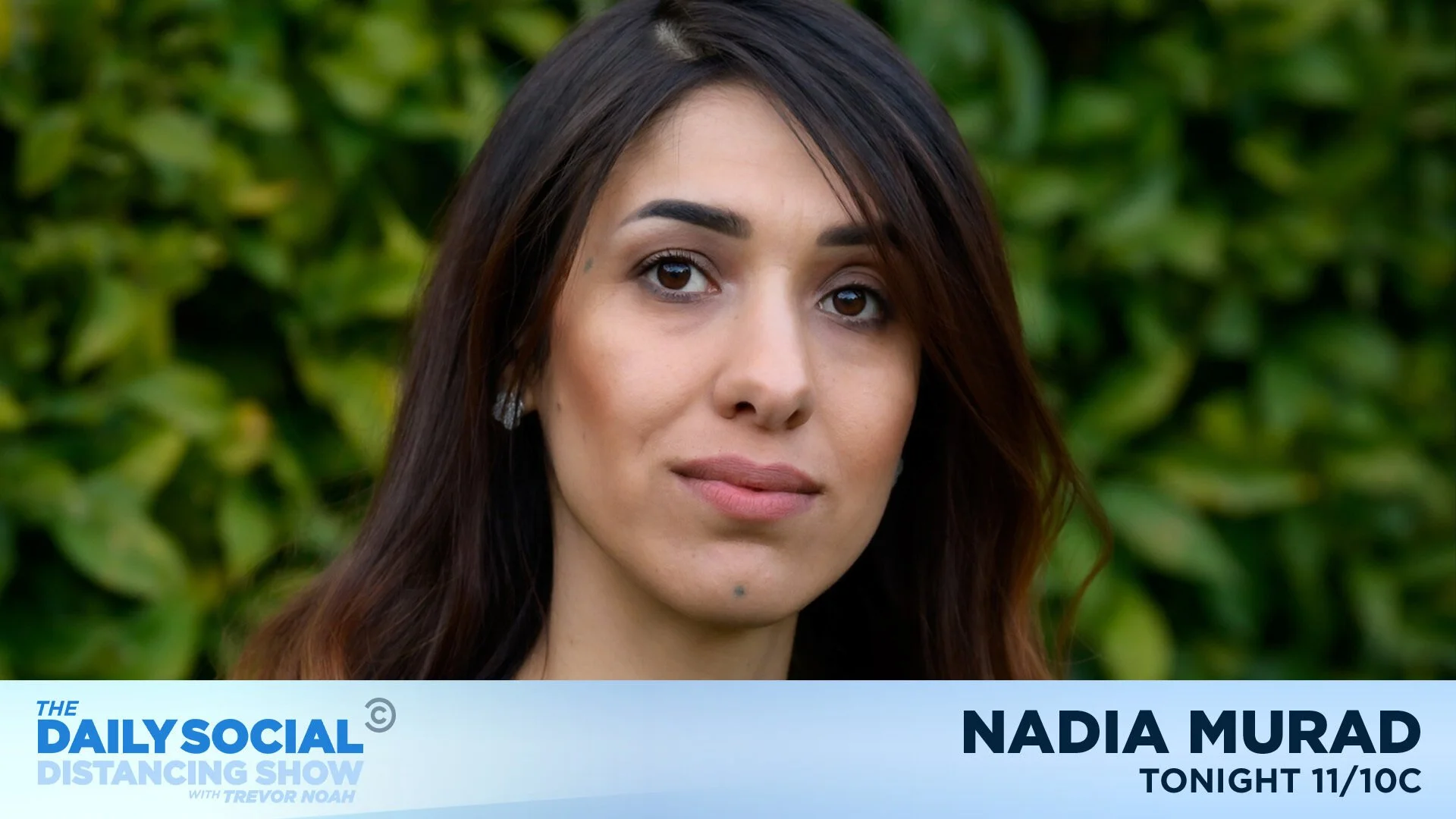 Nadia Murad Speaks to Trevor Noah on the Daily Show