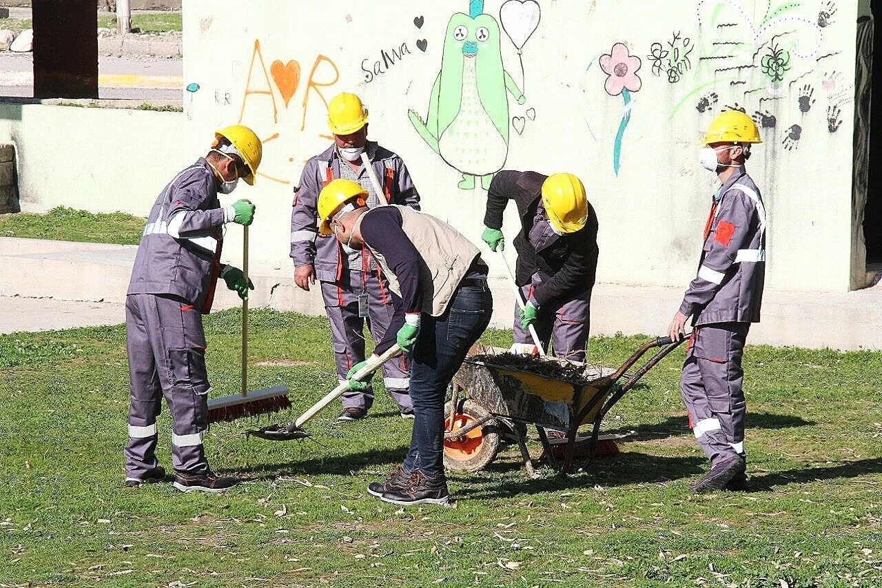 Nadia's Initiative Partners with USAID to Rehabilitate Al-Taakhi Park in Sinjar, Iraq