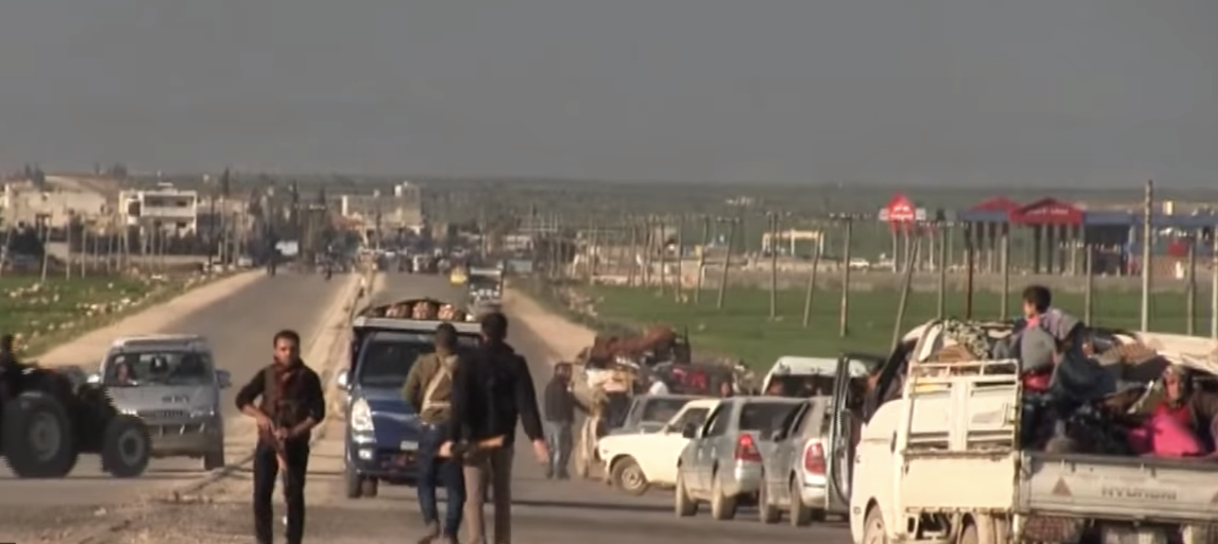 Hundreds of civilians flee Afrin