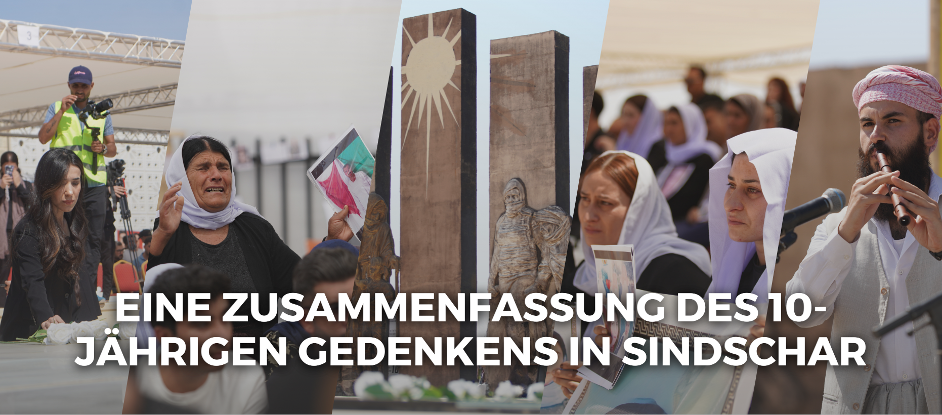 Veranstaltung: Gedenken der Jesidischen Gemeinschaft an den 10. Jahrestag des Völkermordes in Sindschar