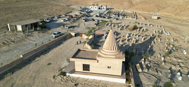 Restaurierung der Tempelanlage Pirafat im Dorf Qeni