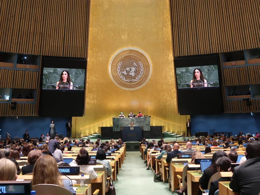 „Reflexion reicht nicht aus“: Nadia ruft bei der UN-Generalversammlung zum Handeln auf