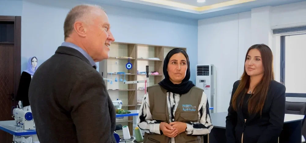 Australische Regierungsvertreter besuchen Sindschar