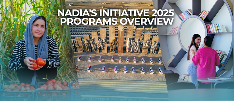 Rückblick auf die Programme von Nadia's Initiative in 2025