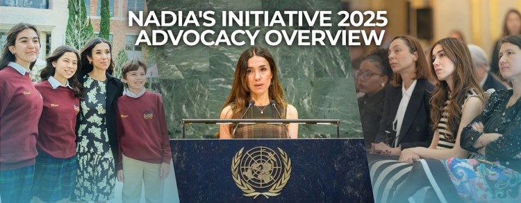 Ein Einblick in die Advocacy Aktivitäten 2025 von Nadia's Initiative