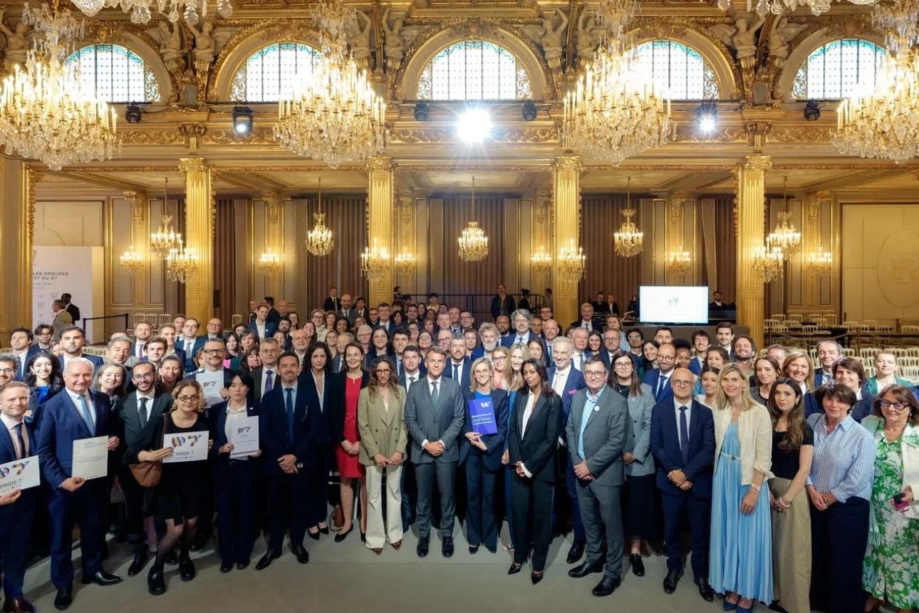 Nadia Murad nimmt in Paris an den G7-Engagement-Gruppen teil