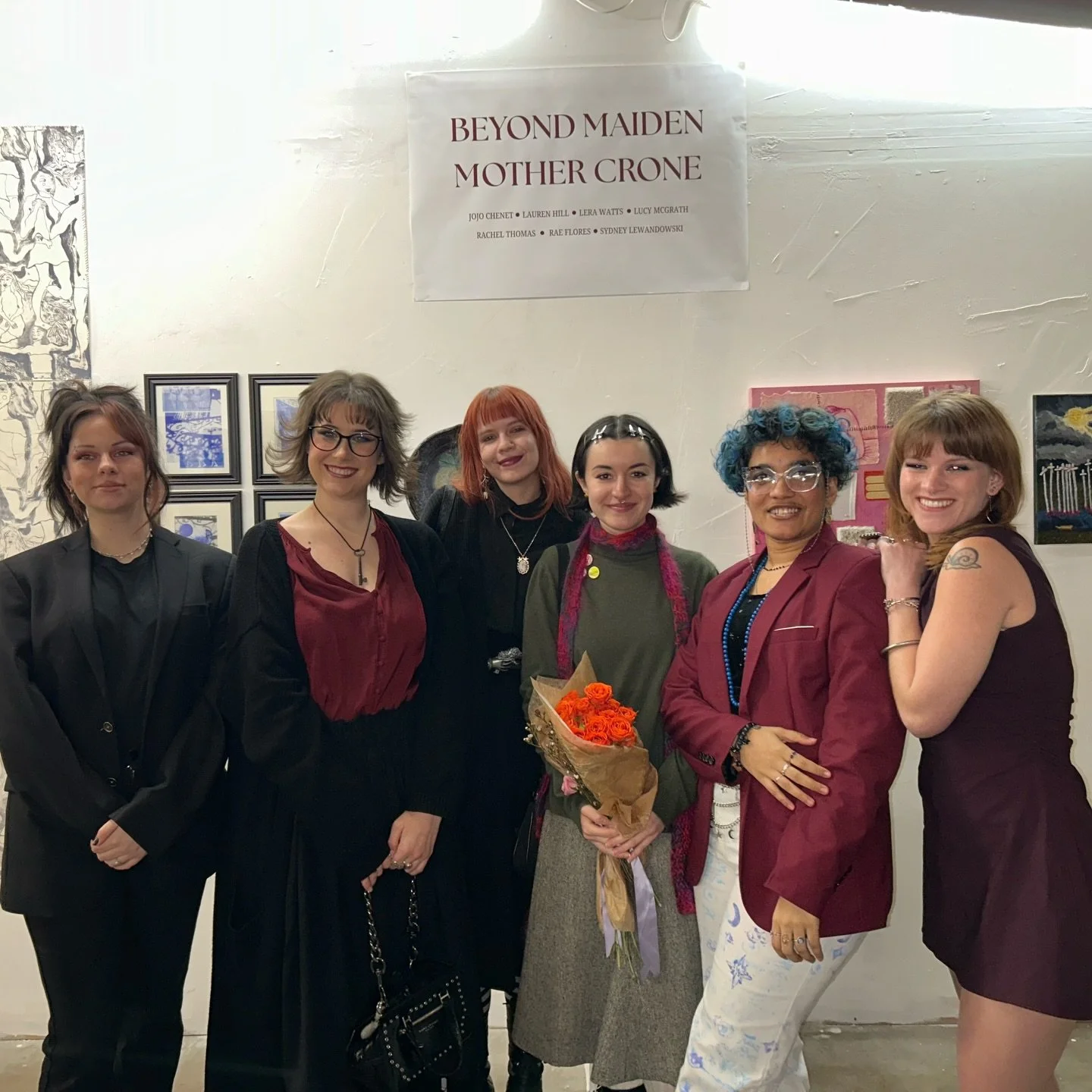 Beyond Maiden Mother Crone 🌙 A multi-artist collaboration I curated at The Eclectika
Thank you so much to everyone who made this exhibition possible! To all my friends and family who supported me through this entire process. To all the amazing artis