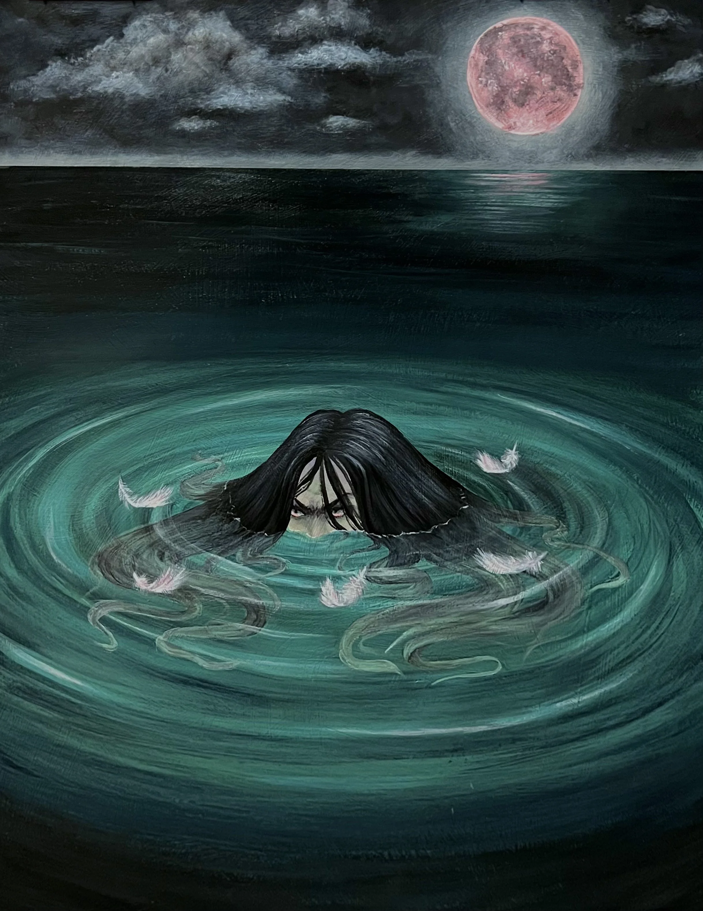 Nemesis
Acrylic on Paper
15x18", 2022